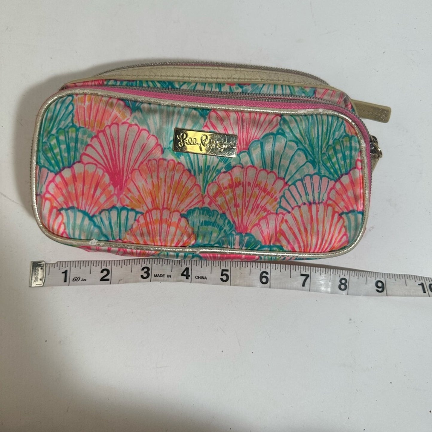 Lilly Pulitzer Shell Makeup Bag
