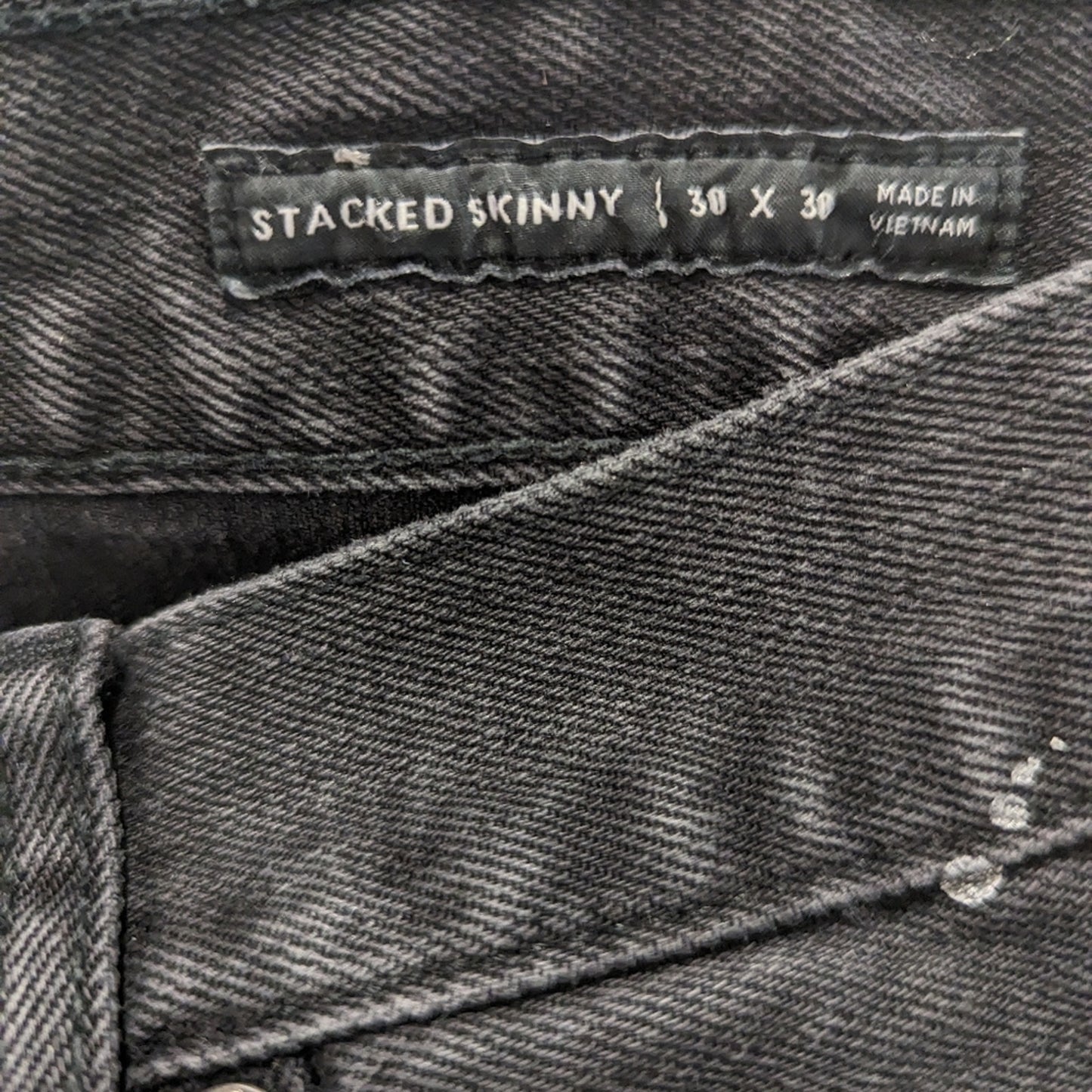 Pacsun Stacked Skinny Jeans