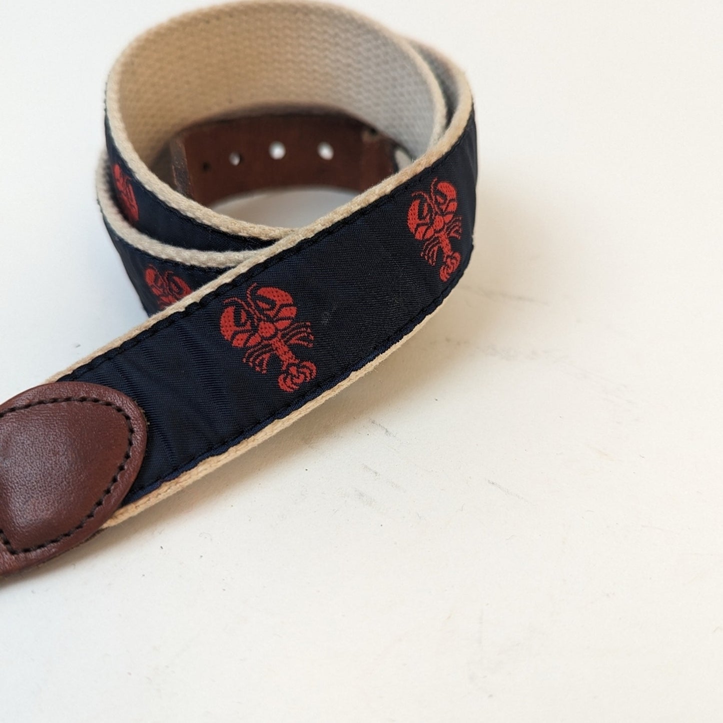 Lobster Leather Belt