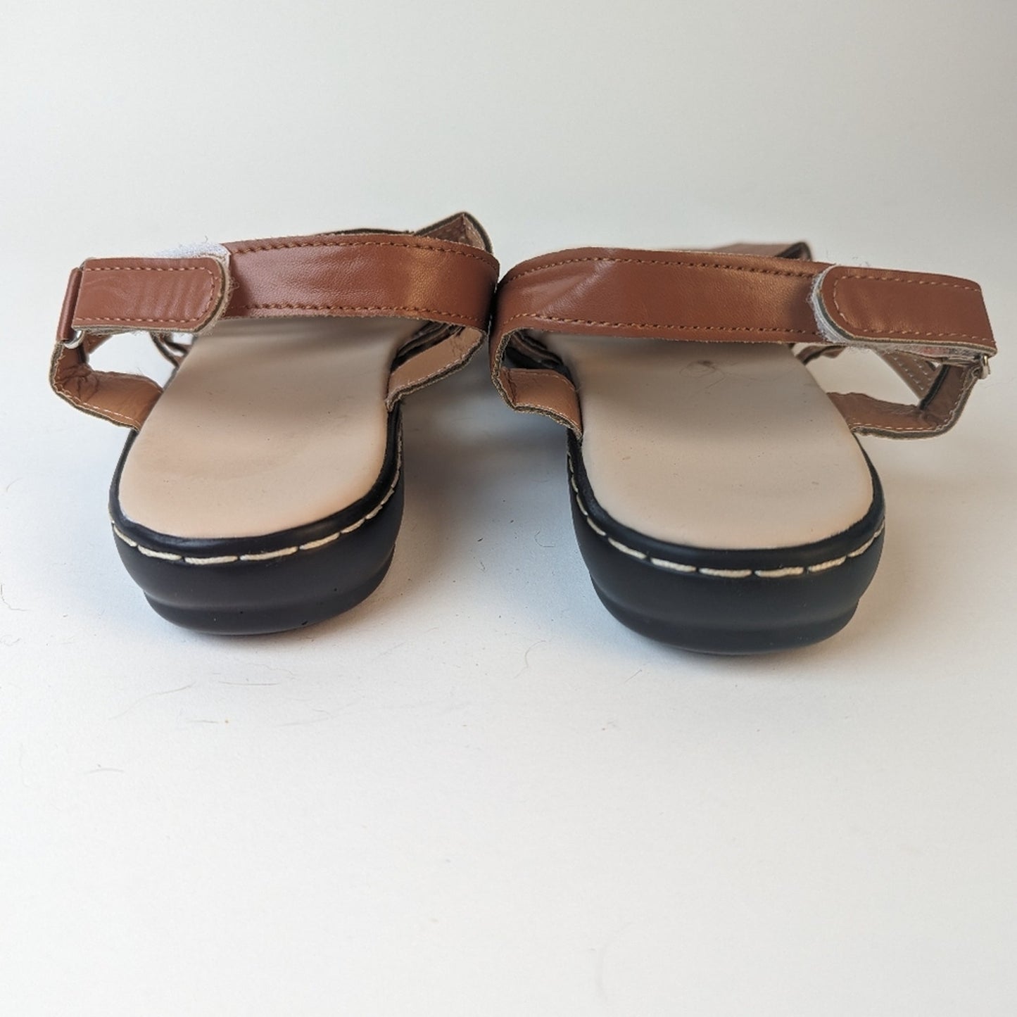 Faux Leather NWOT Sandals - 9