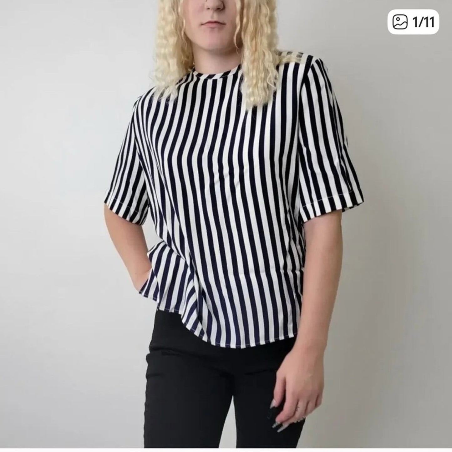 Vintage 80’s Striped Top
