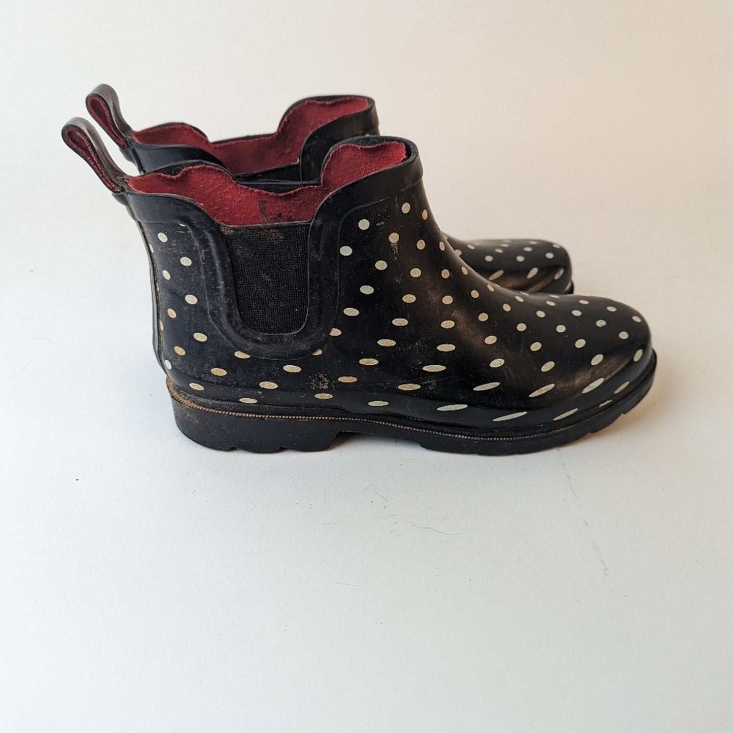 Capelli New York Polka Dot Rain Booties - 8