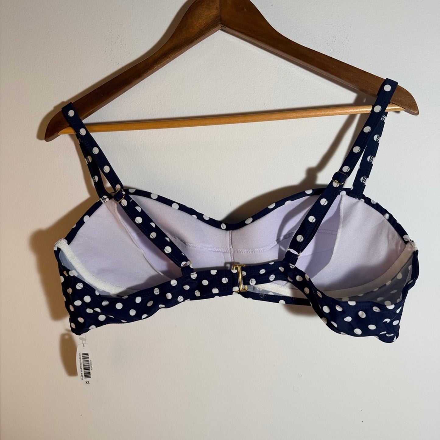 Adore Me Polka Dot Women's Bandeau Bikini Top