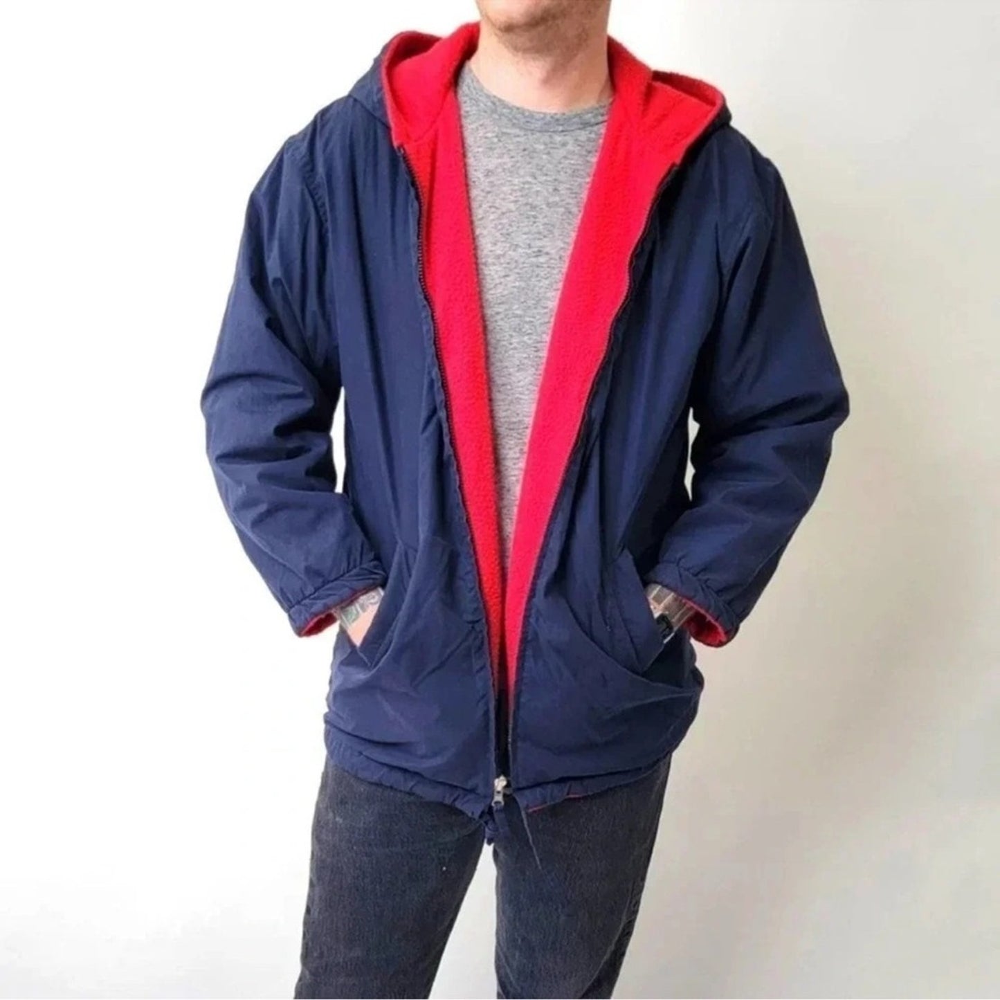 Vintage 90’s Fleece Parka