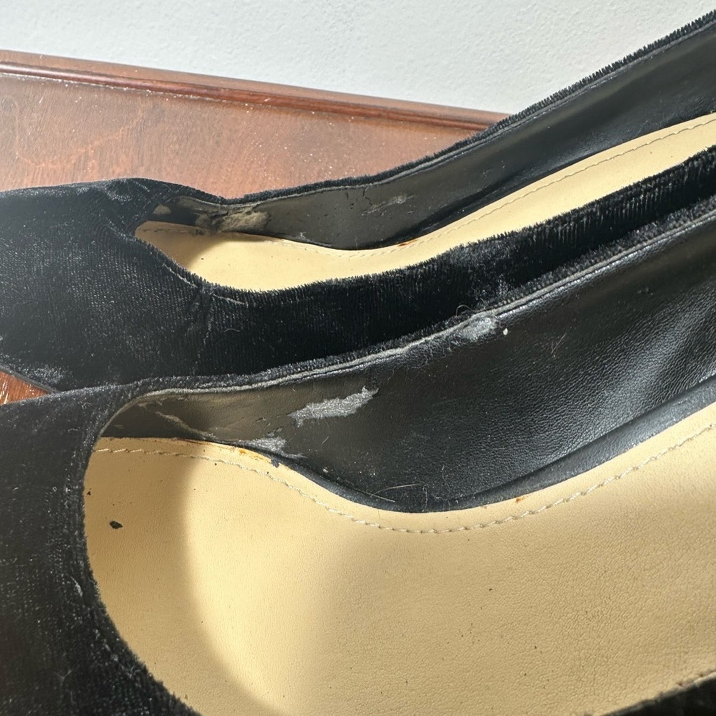 Marc Fisher Elegant Black Velvet Women's Heels