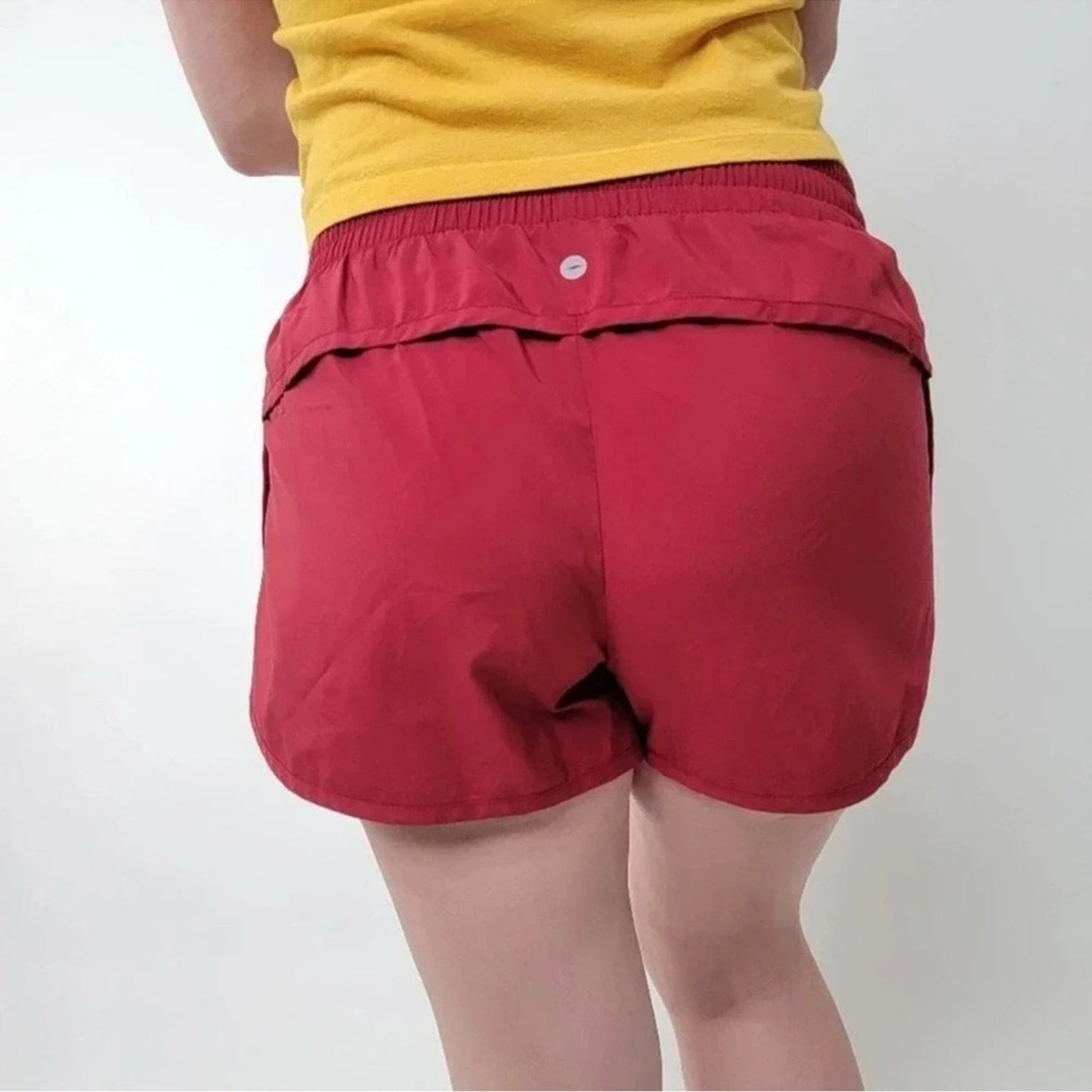 Avia Red and Gray Women's Athletic Shorts