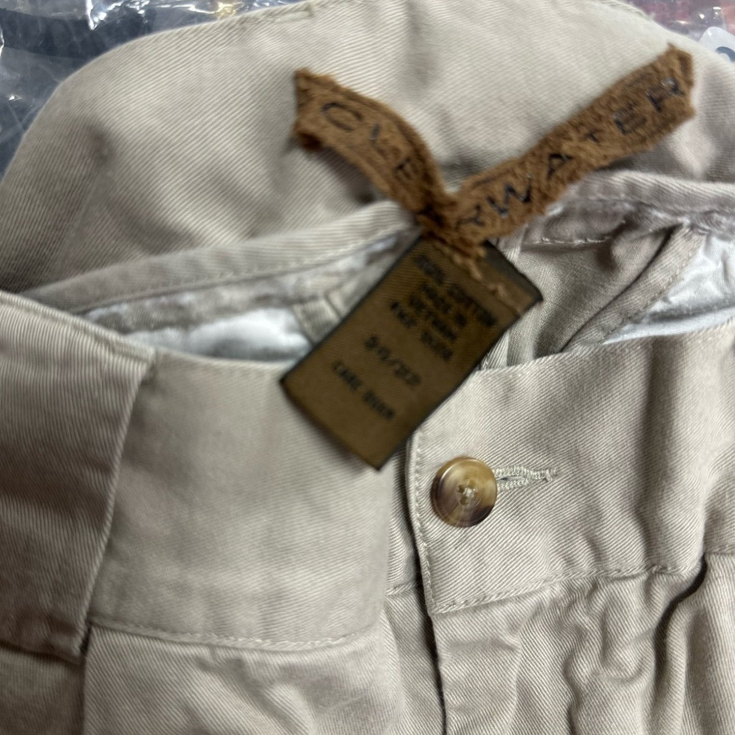 Clearwater Men's Tan Cargo Pants