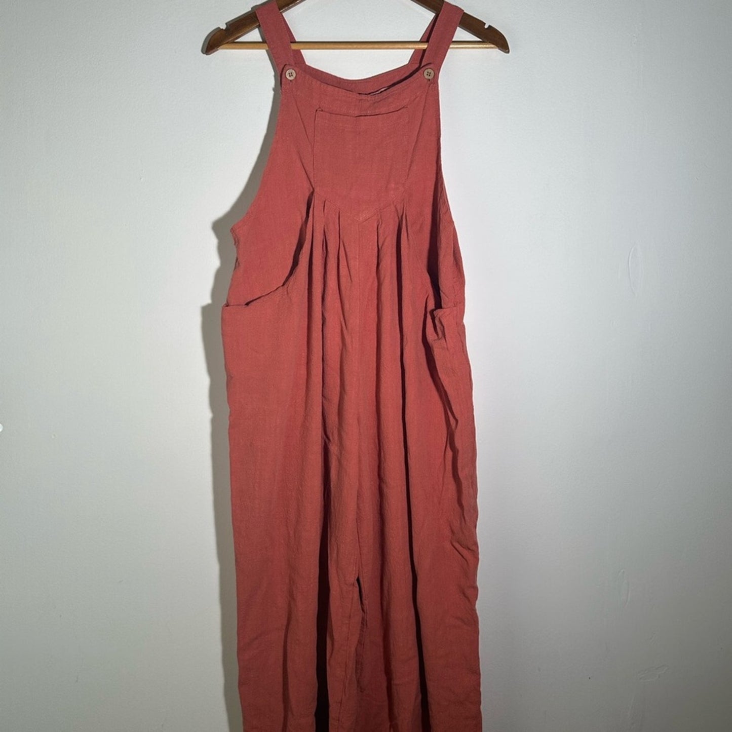 Perfectly Peach Sleeveless Jumpsuit