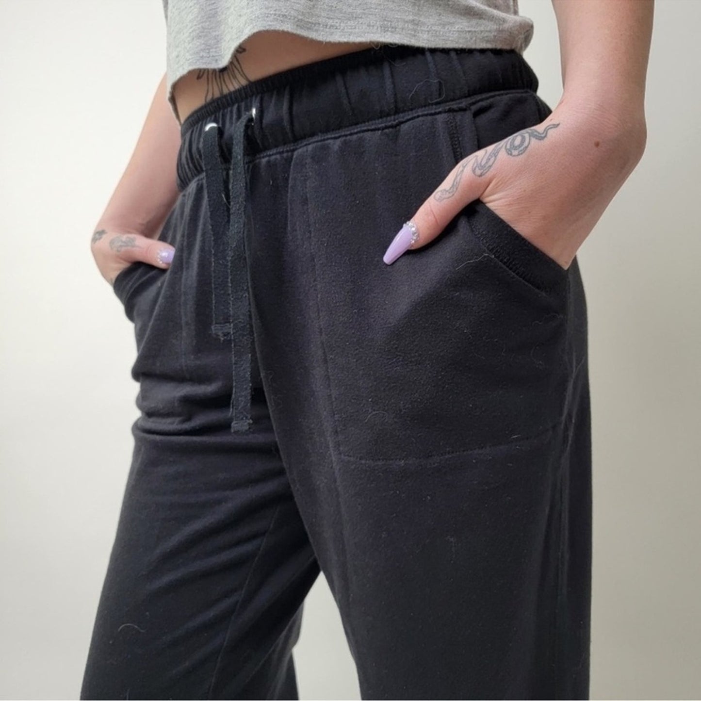 Zelos Black Jogger Pants