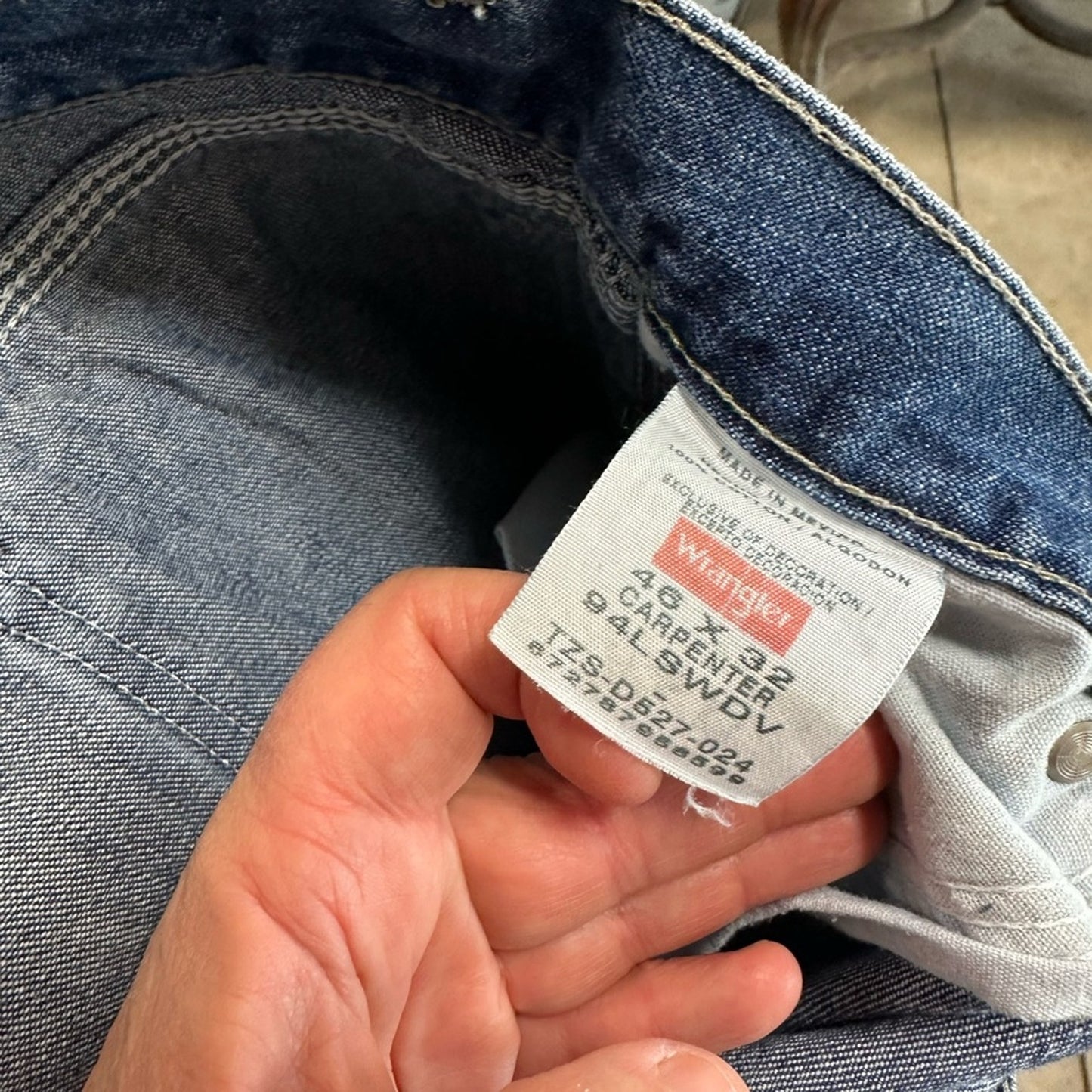 Wrangler Classic Blue Denim Jeans