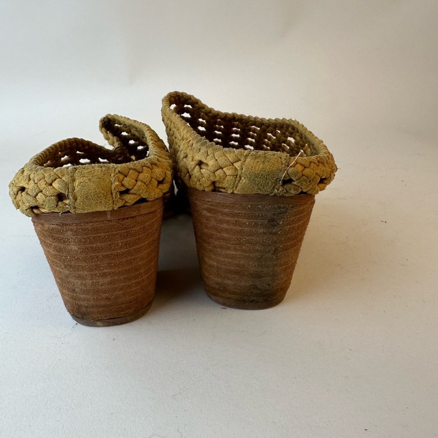 Mi.iM Paris Woven Leather Mules
