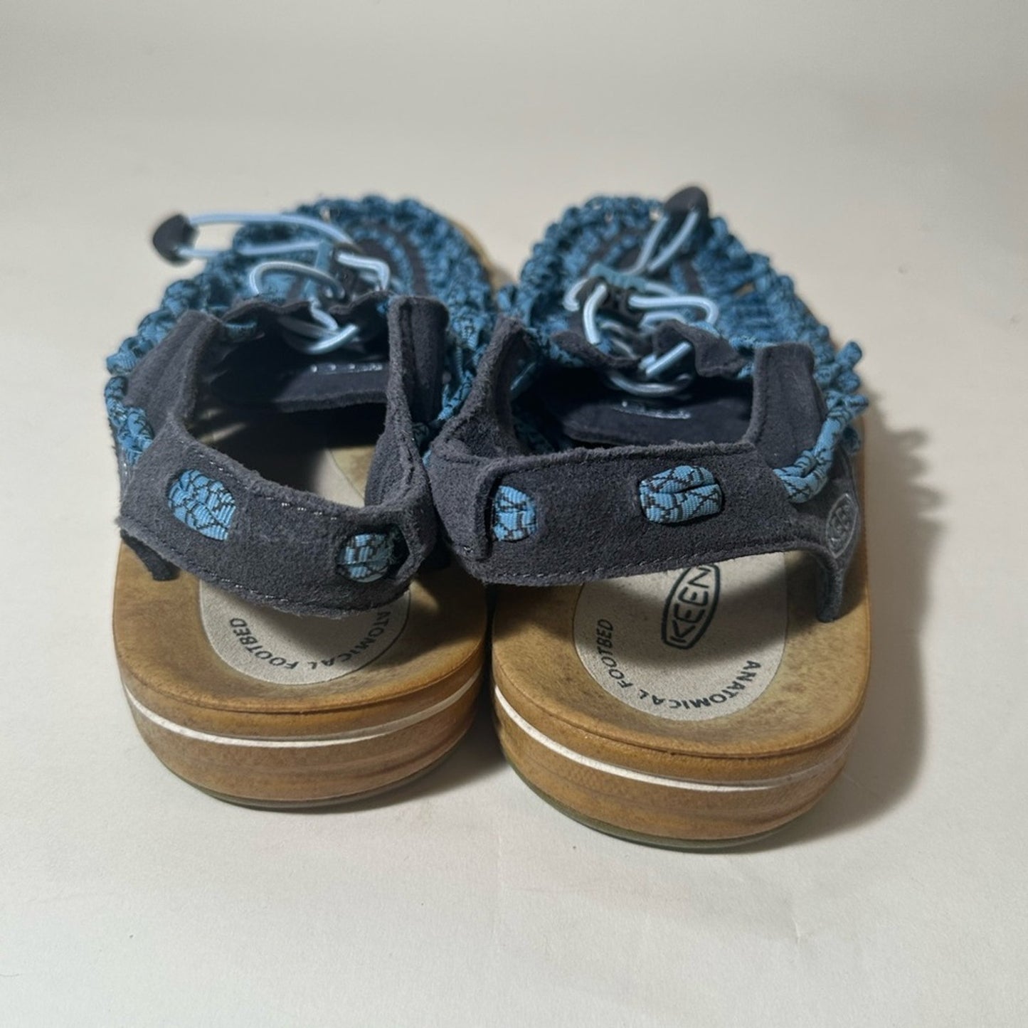 Keen Navy and Light Blue Woven Sandals
