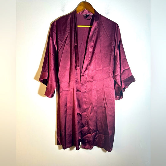 Victoria's Secret Rich Burgundy Robe