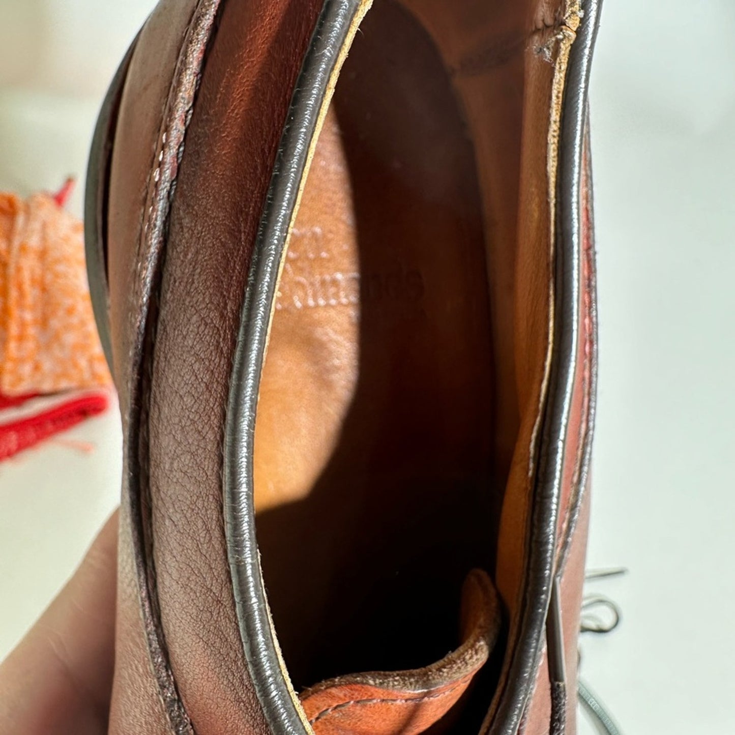 Allen Edmonds Stockbridge 3753 Split Toe Blucher Dress Shoes