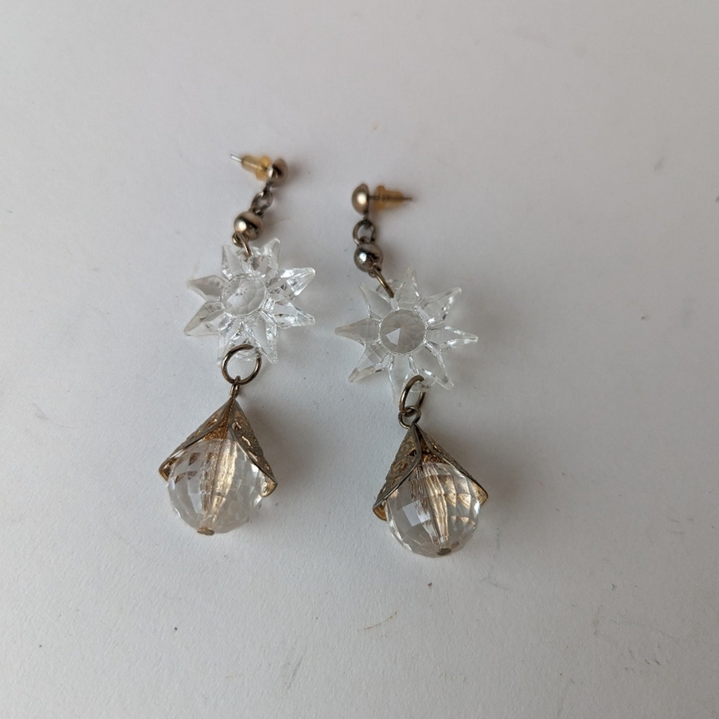 Star Acrylic Teardrop Earrings