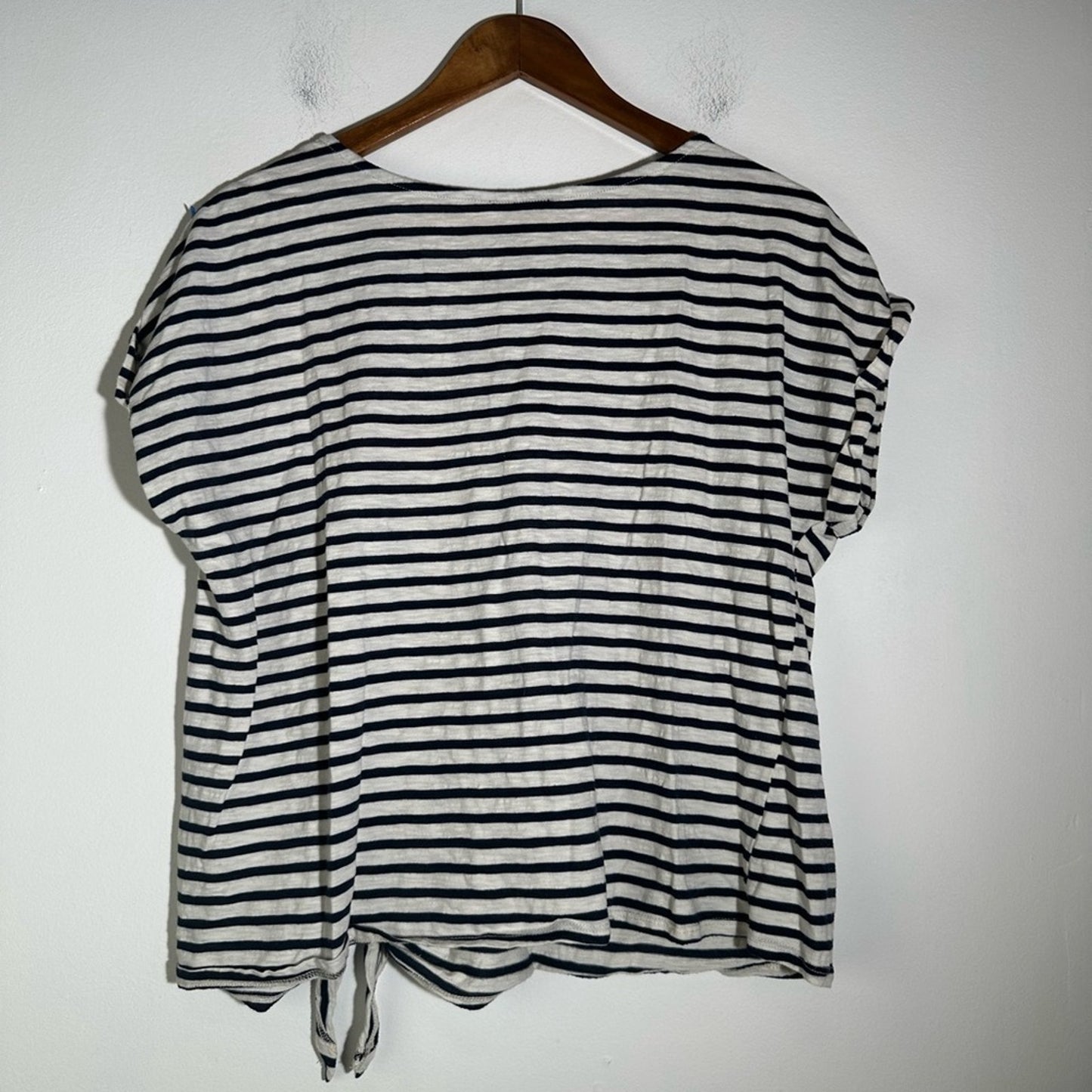 W5 Embroidered Striped Top