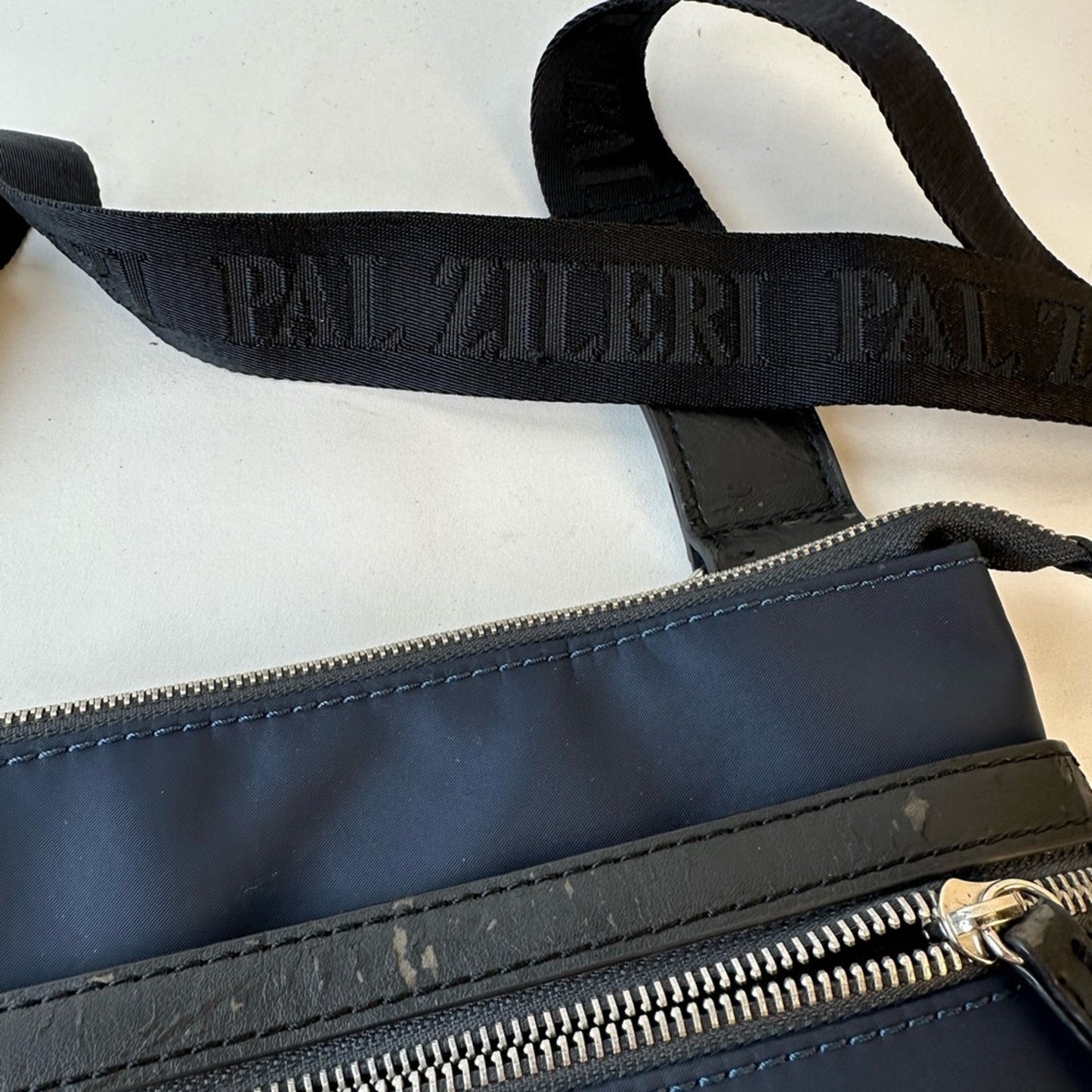 Pal Zileri Canvas Crossbody Bag
