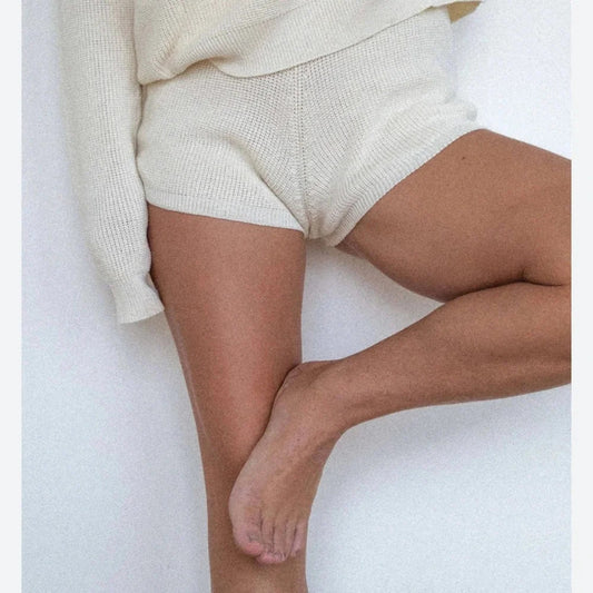 Nasty Gal Sweater Booty Shorts