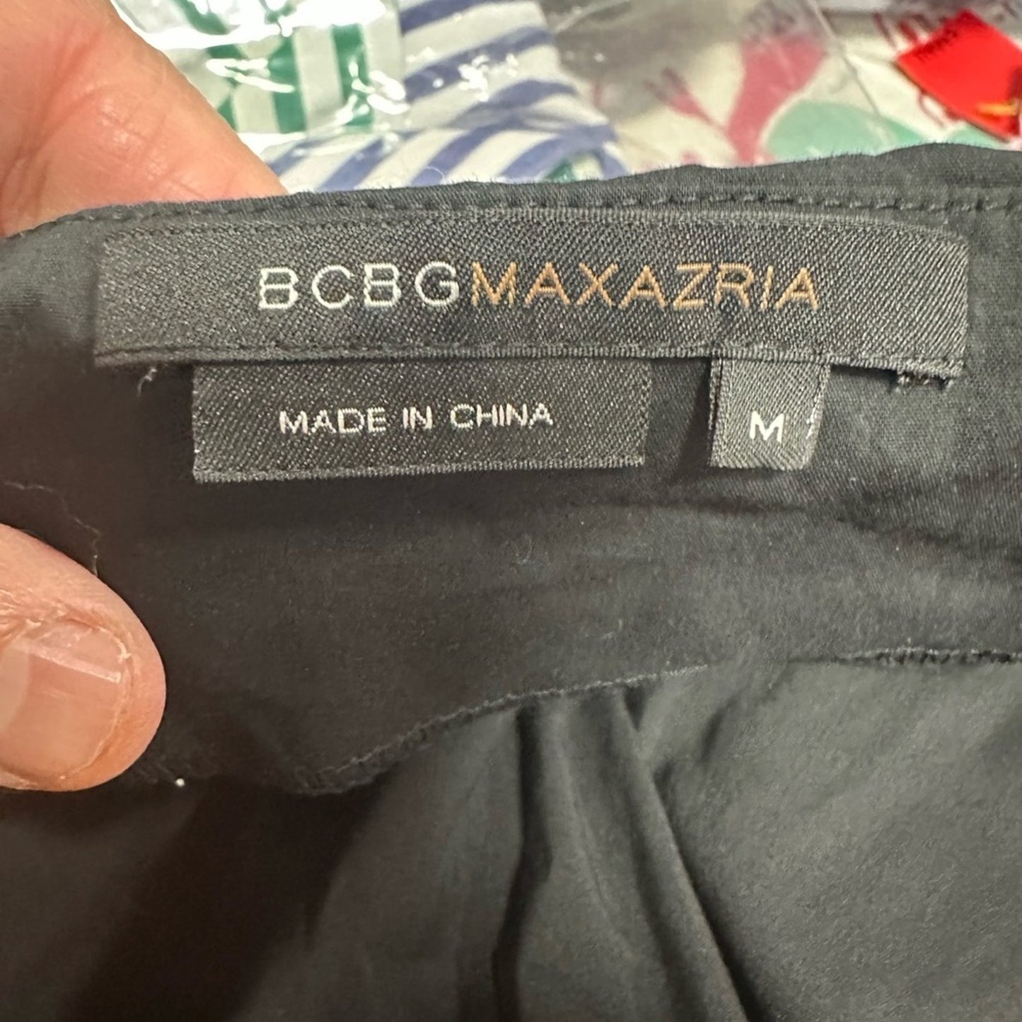 BCBGMaxAzria Classic Black Midi Dress