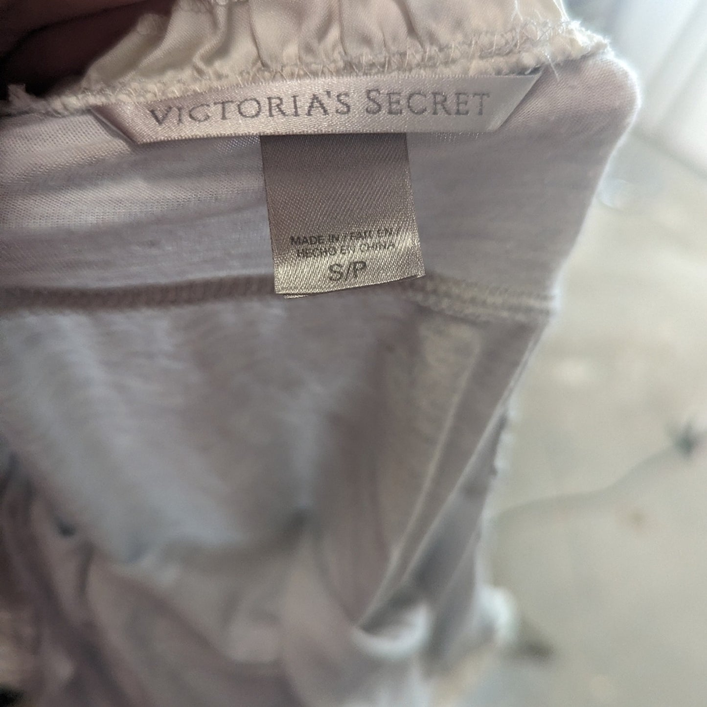 Victoria's Secret Grey Pajama Set - Small
