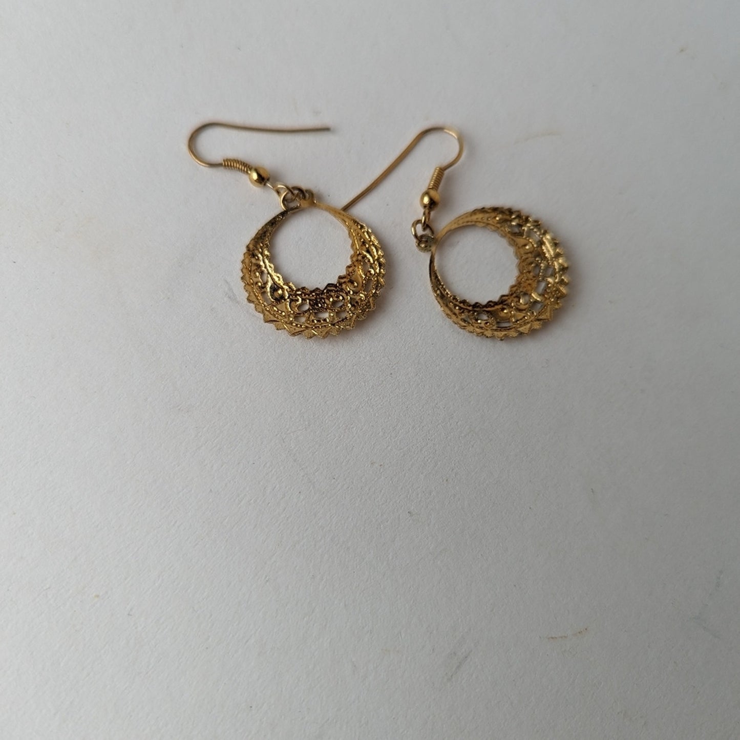 Gold Hoop Earrings