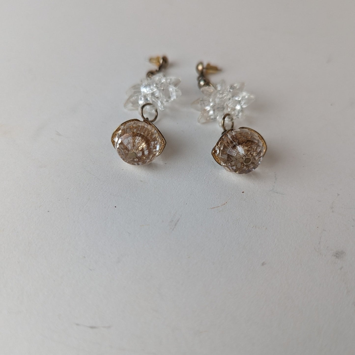 Star Acrylic Teardrop Earrings