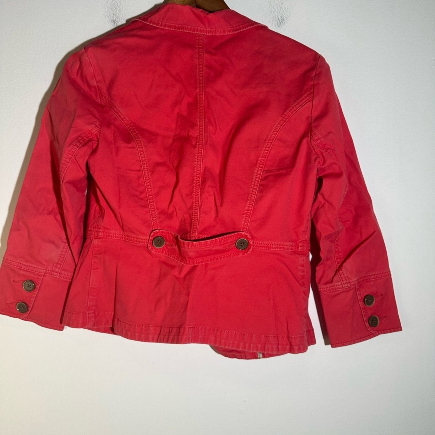 CAbi Red Boxy Jacket