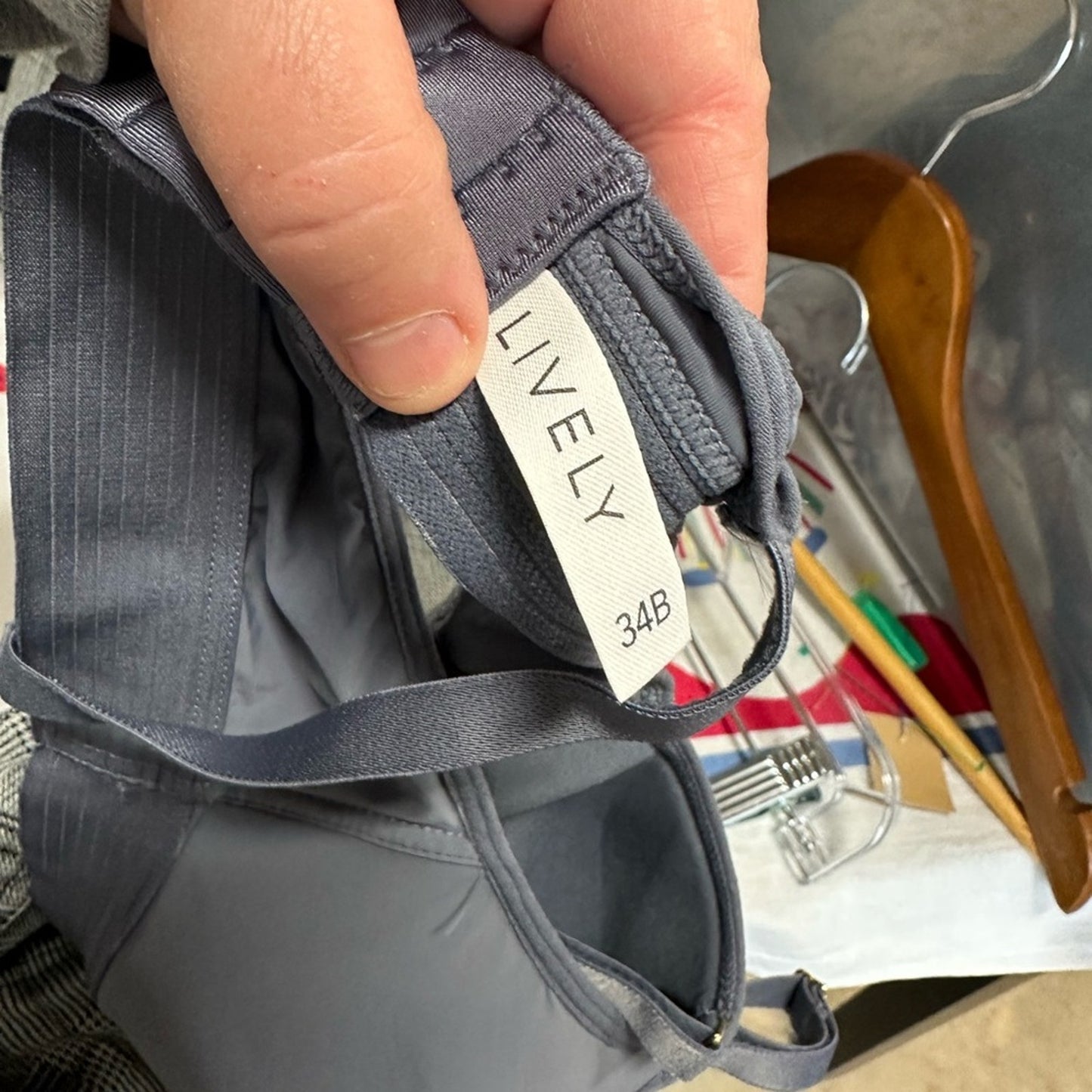 Lively Black Bra Intimates & Sleepwear