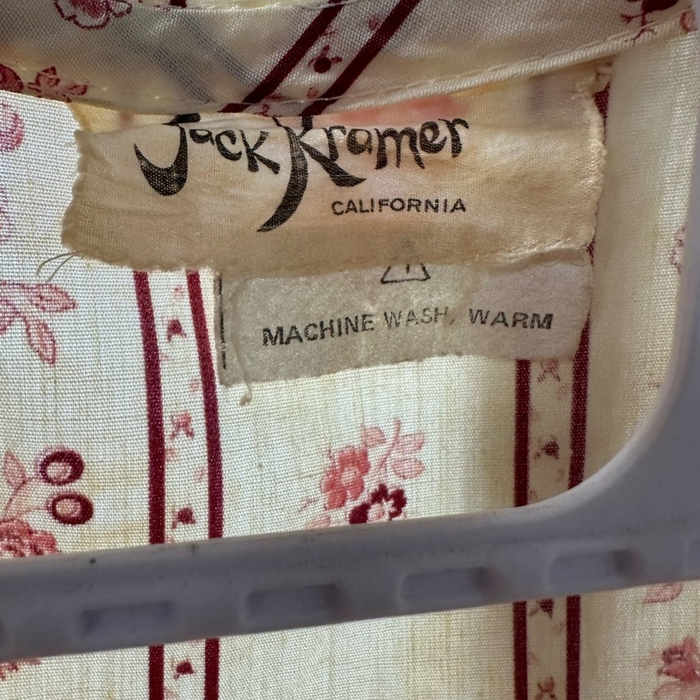 Vintage Jack Kramer 70’s Boho Maxi Dress