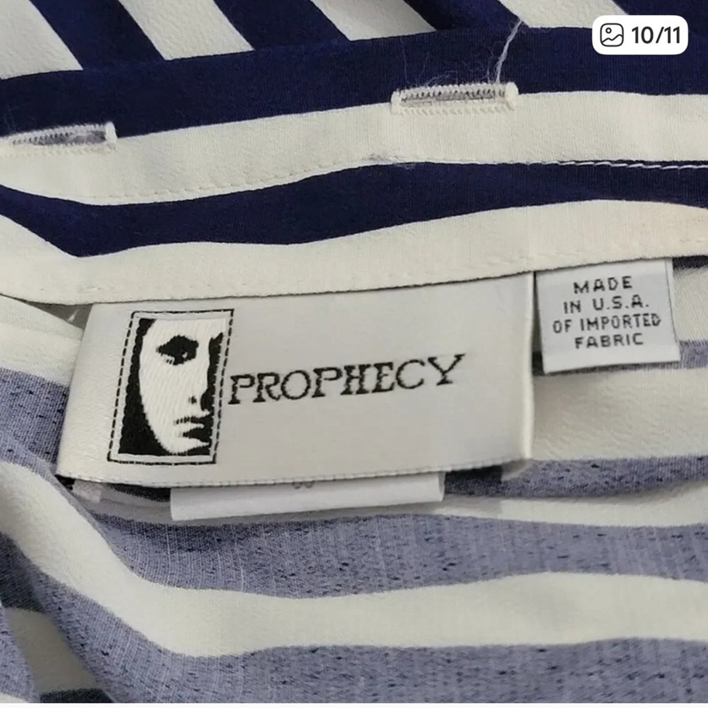 Vintage 80’s Striped Top