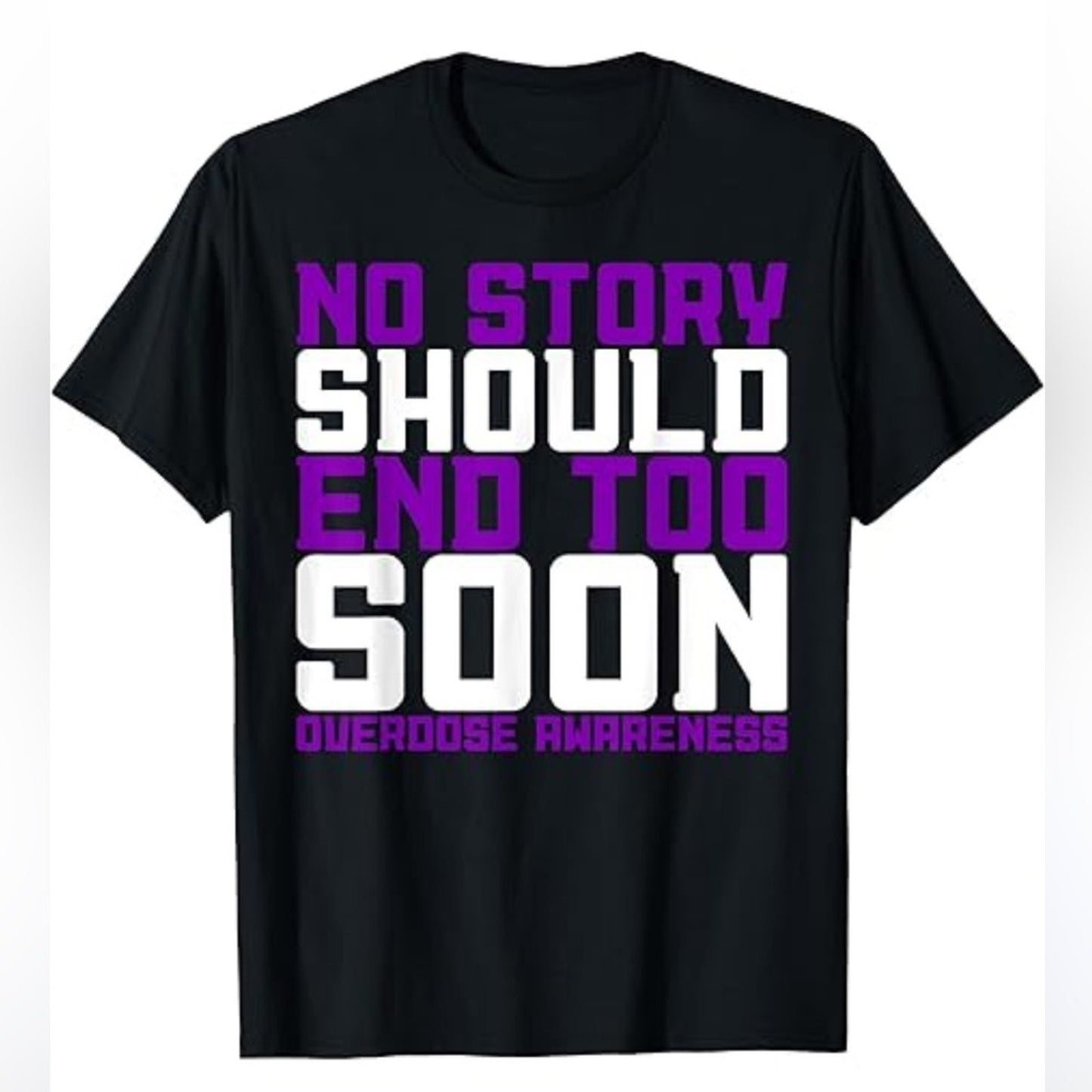 Black and Purple Awareness T-Shirt