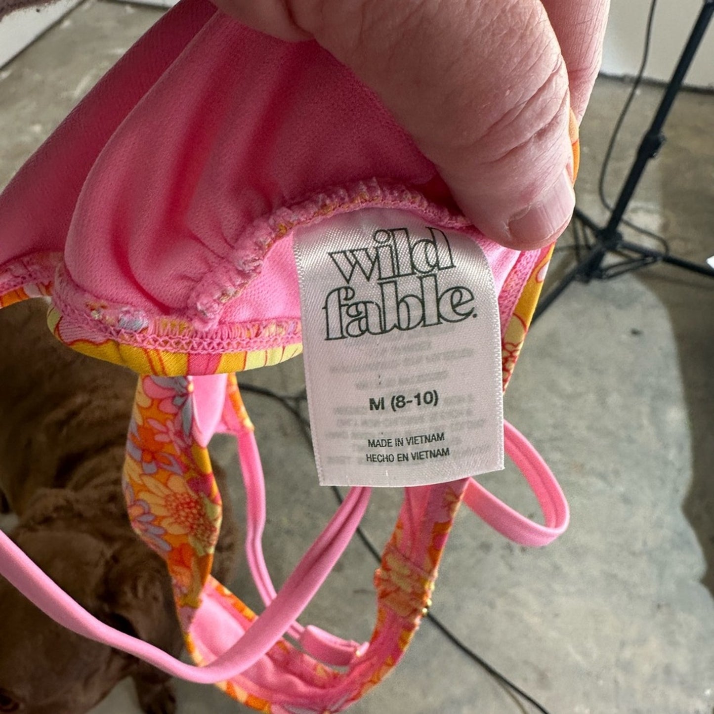 Wild Fable Floral Bikini Top