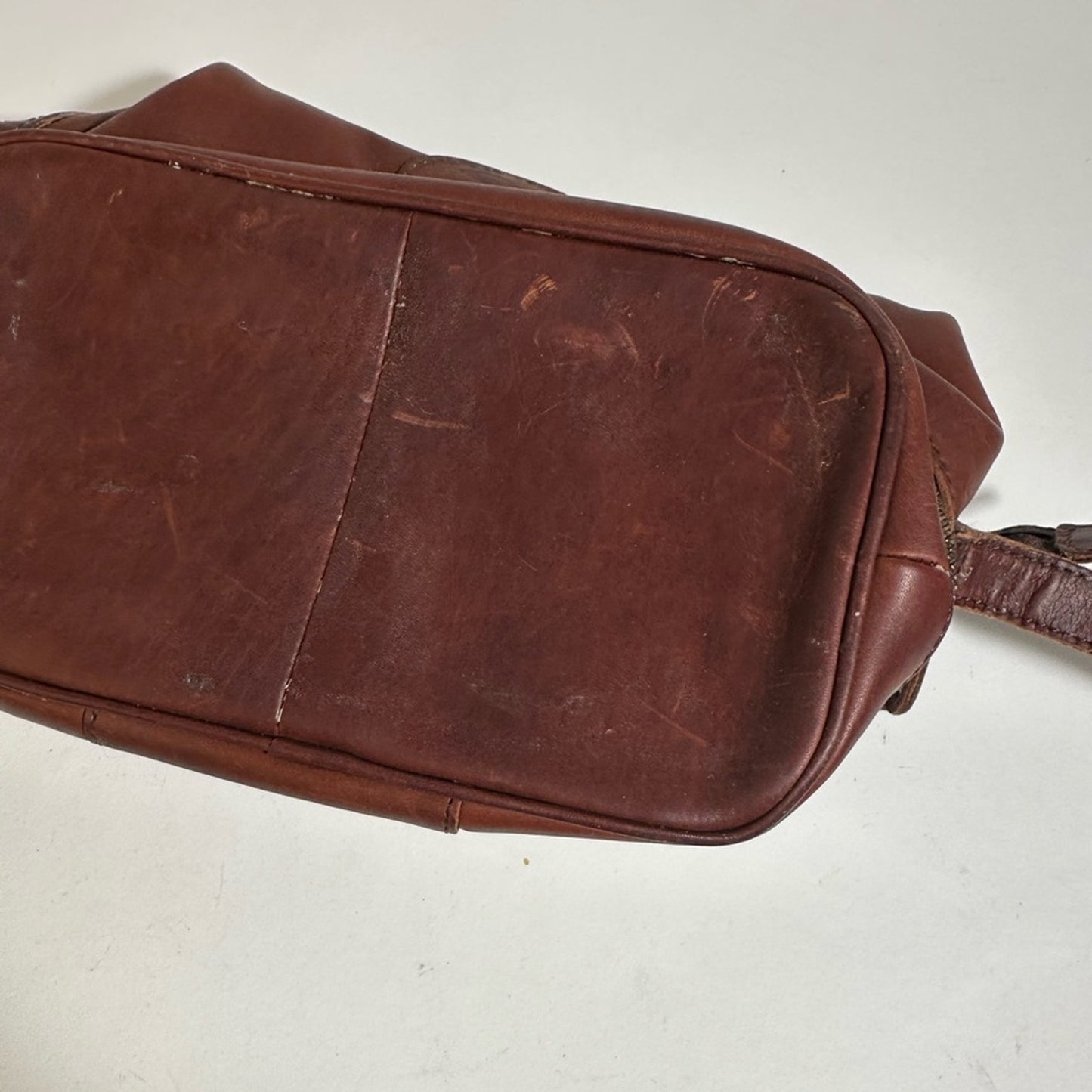 Vintage Bob Timberlake Leather Shaving Bag