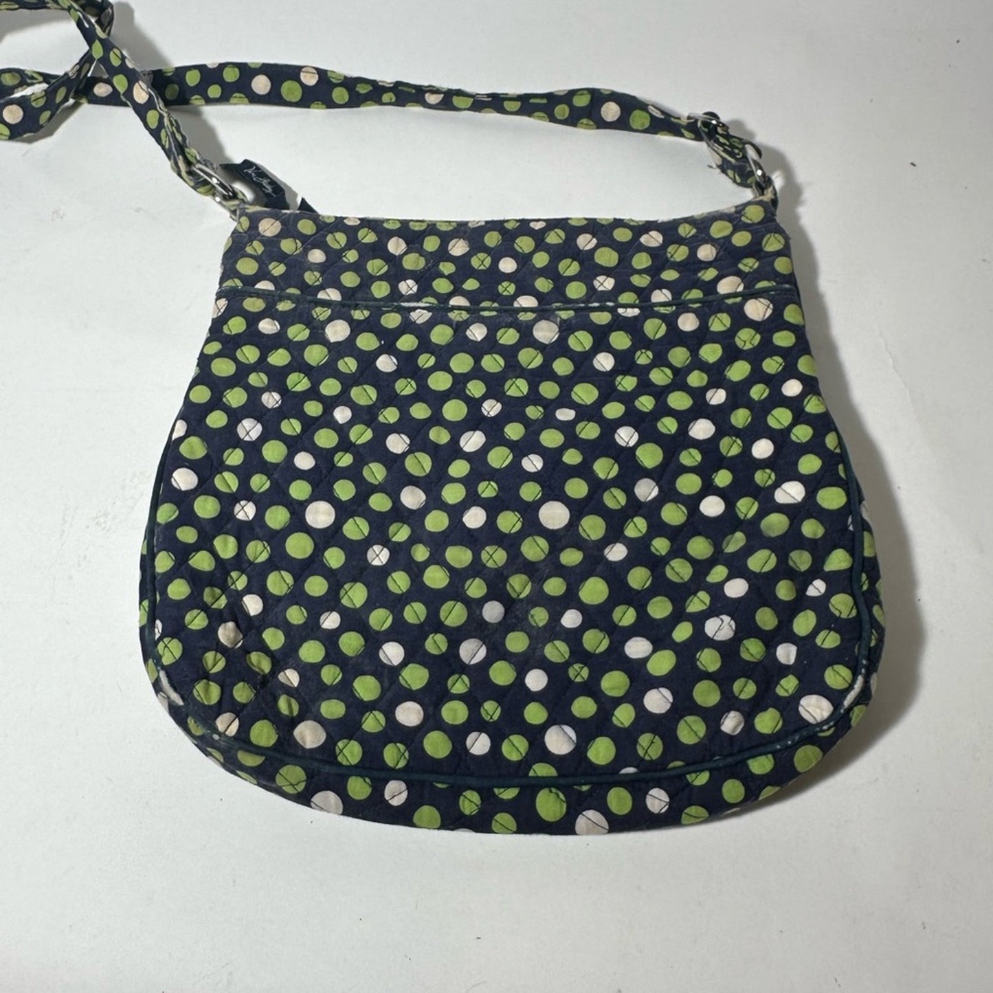 Vera Bradley Green and Blue Casual Crossbody Bag