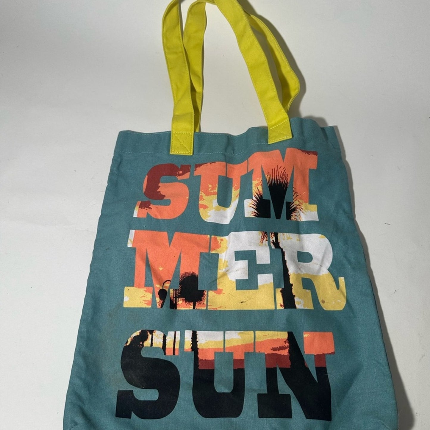 Colorful Summer Sun Tote Bag