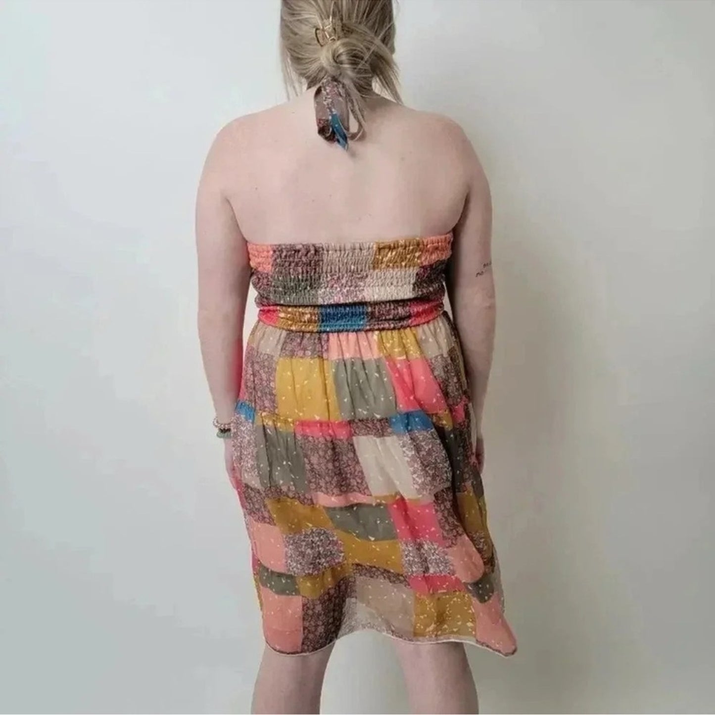 American Rag Patchwork Summer Dress