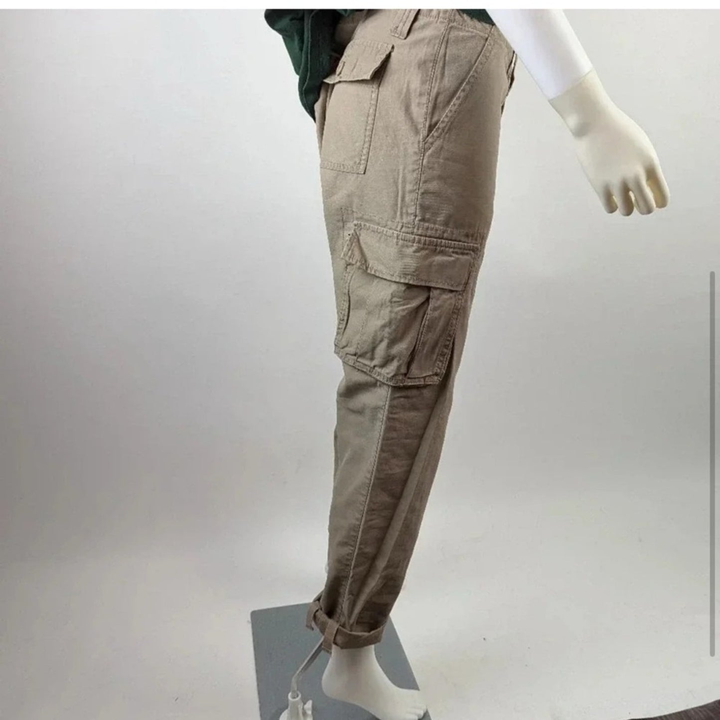 Women’s Tan Cargo Pants