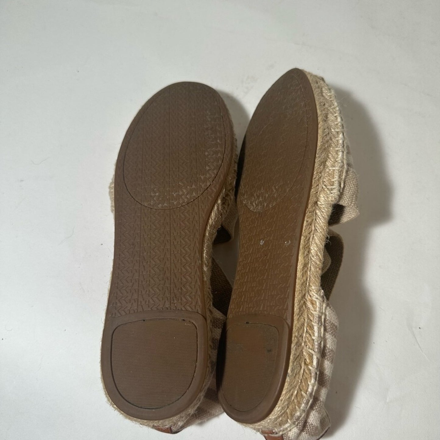 Michael Michael Kors Striped Espadrille Flats