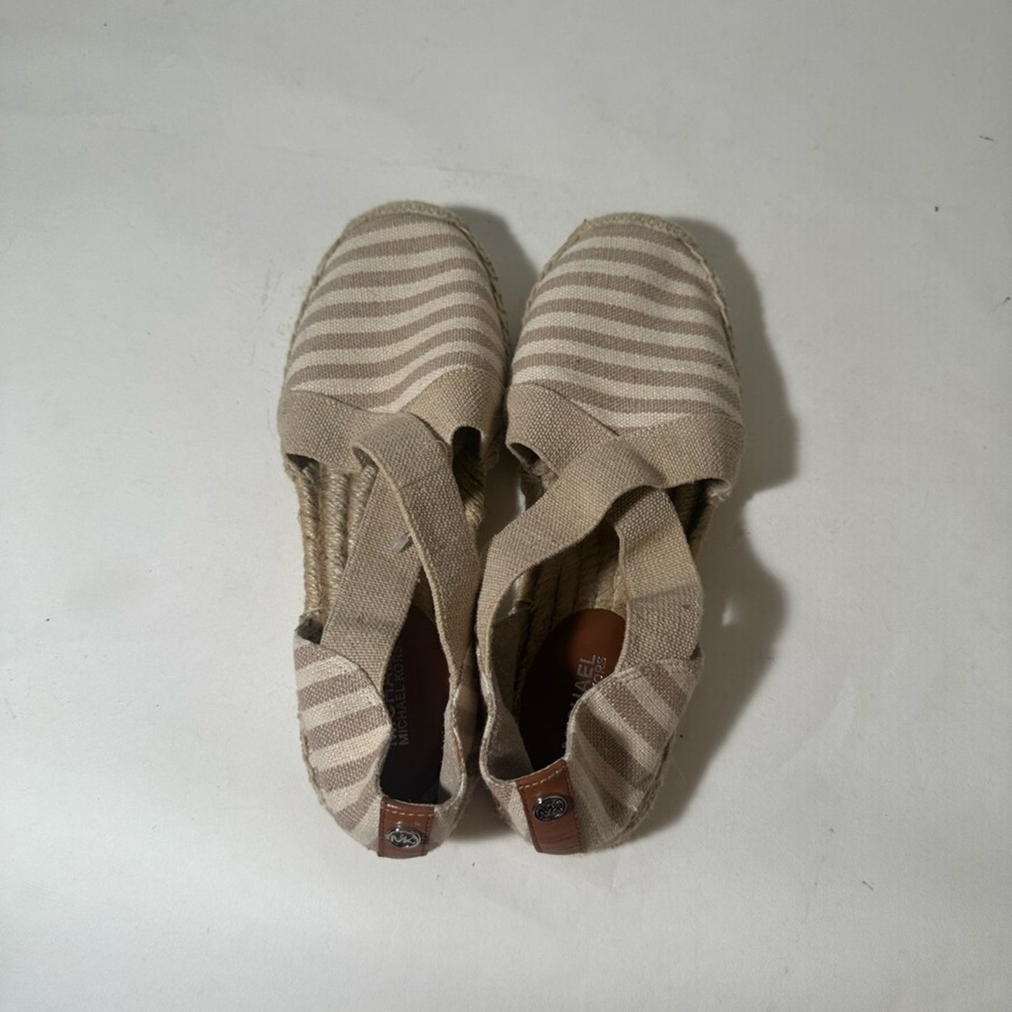 Michael Michael Kors Striped Espadrille Flats