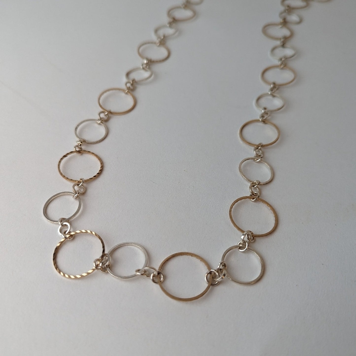 Silver Link Necklace
