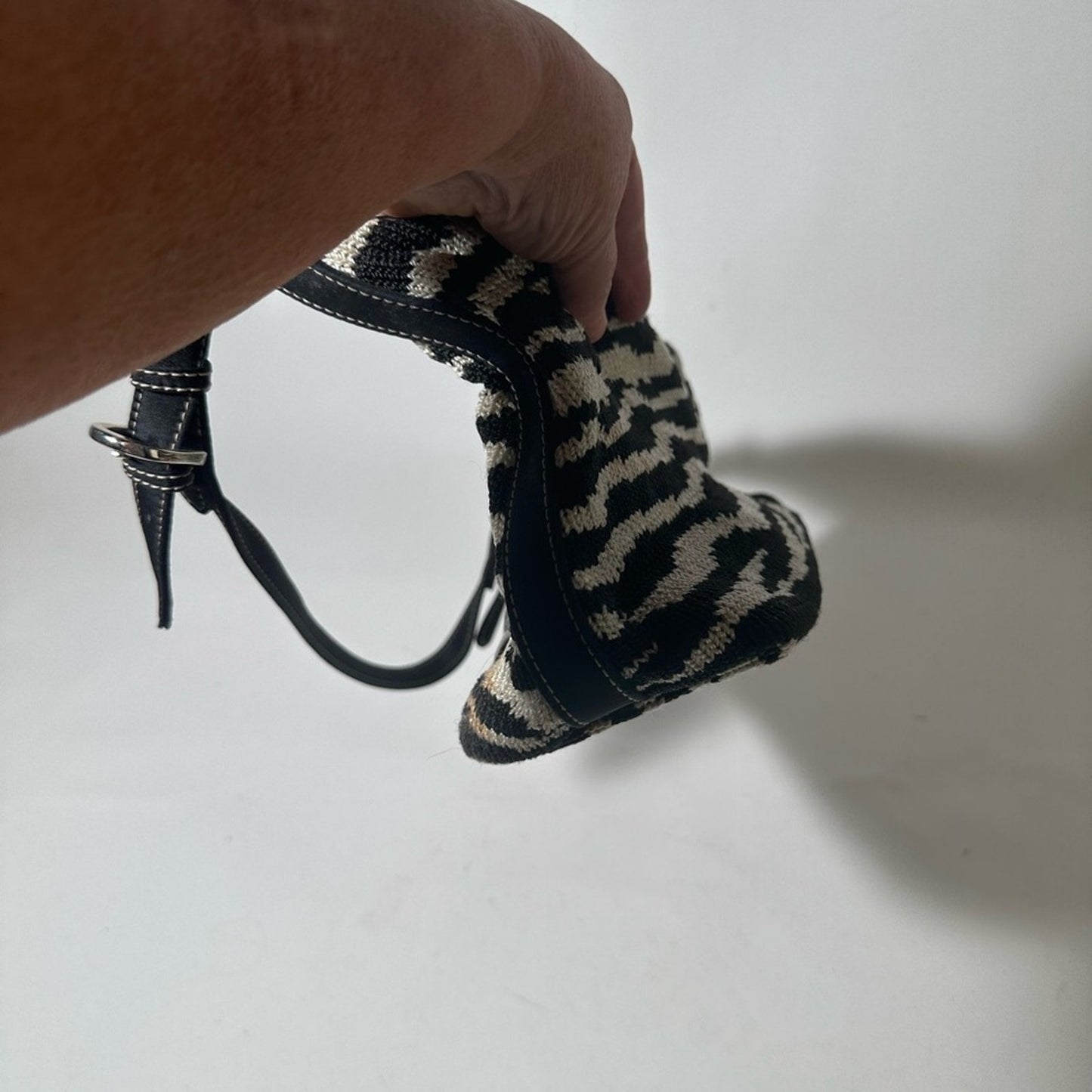 Black and White Zebra Print Women's Bag