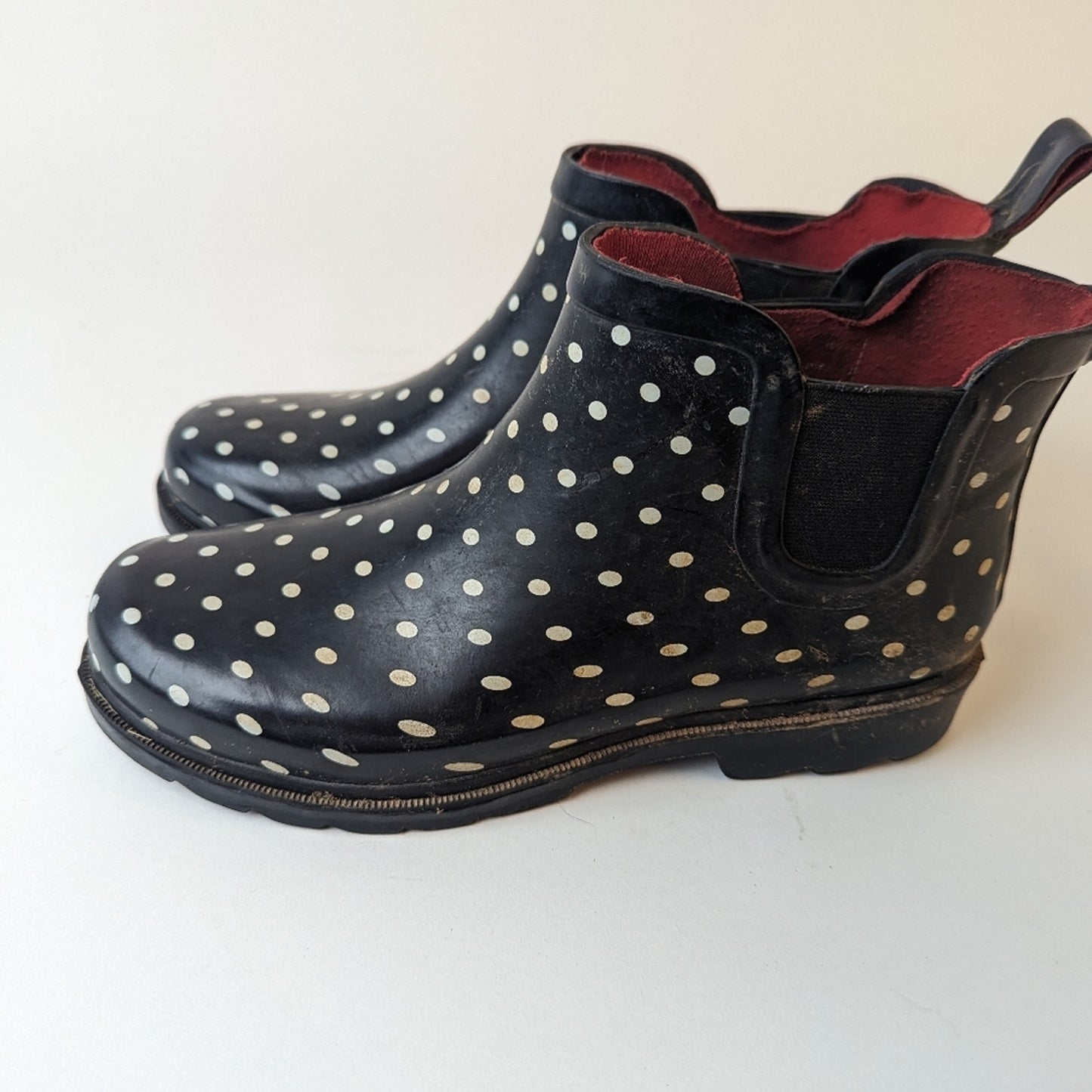 Capelli New York Polka Dot Rain Booties - 8