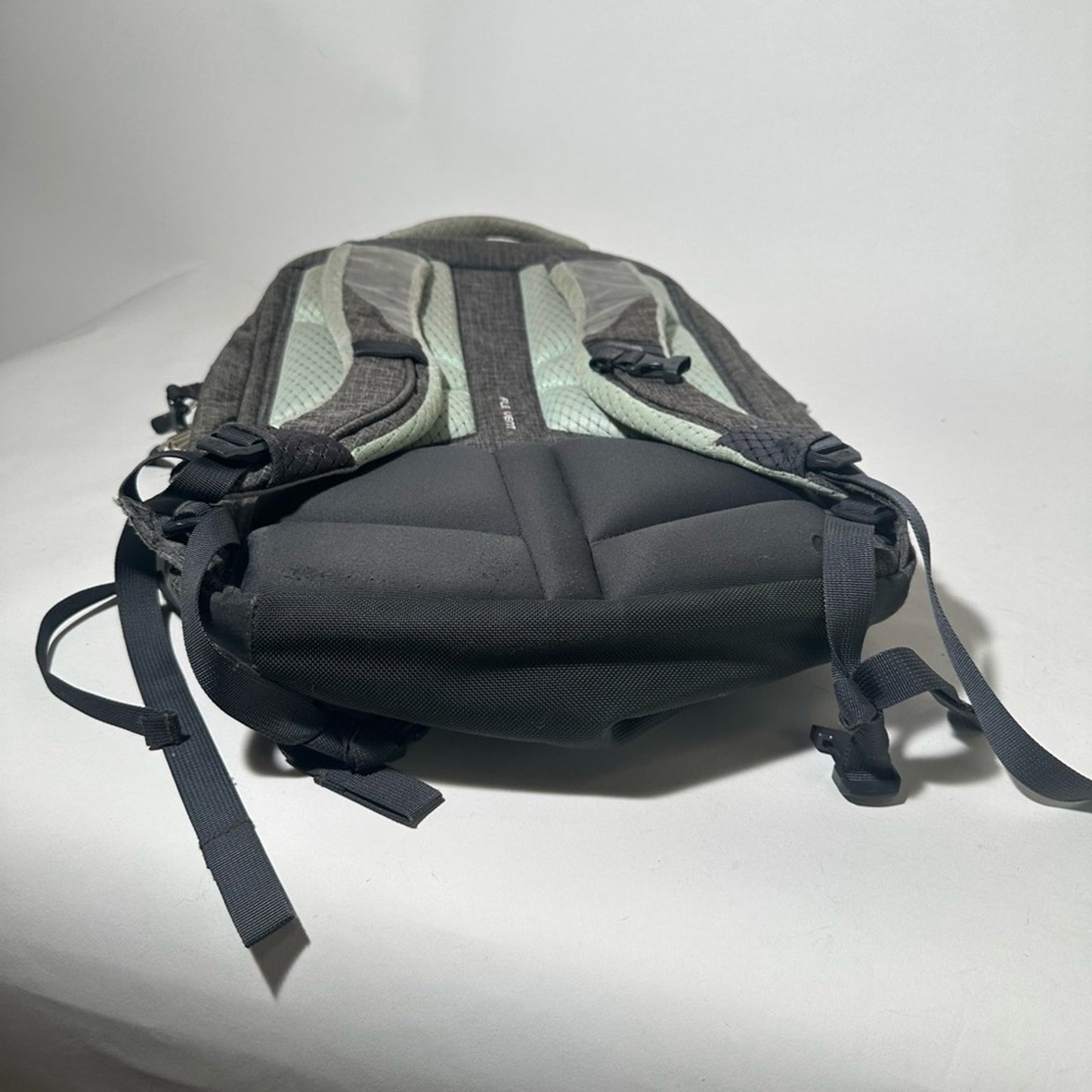 The North Face Black and Gray Backpack with Durable Design
