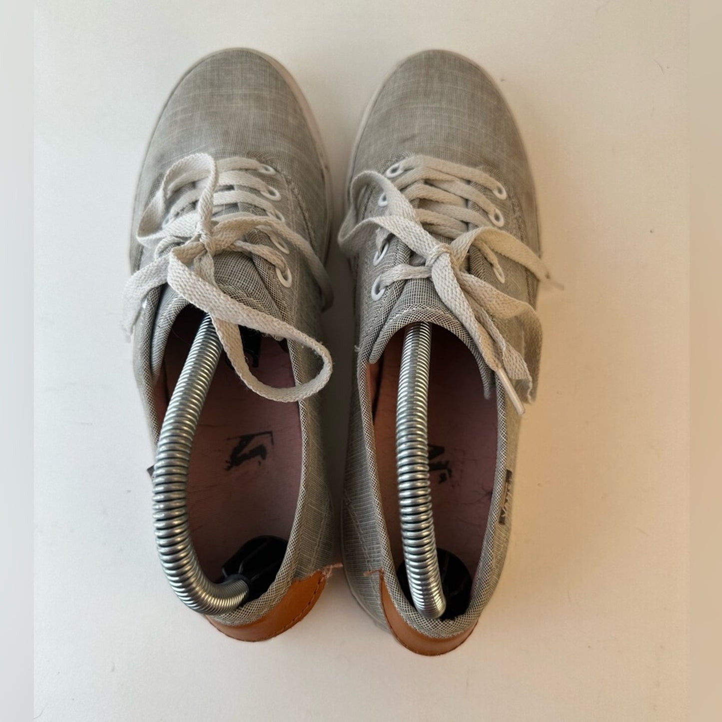 Vans Lo Top Canvas Lace Up Sneakers