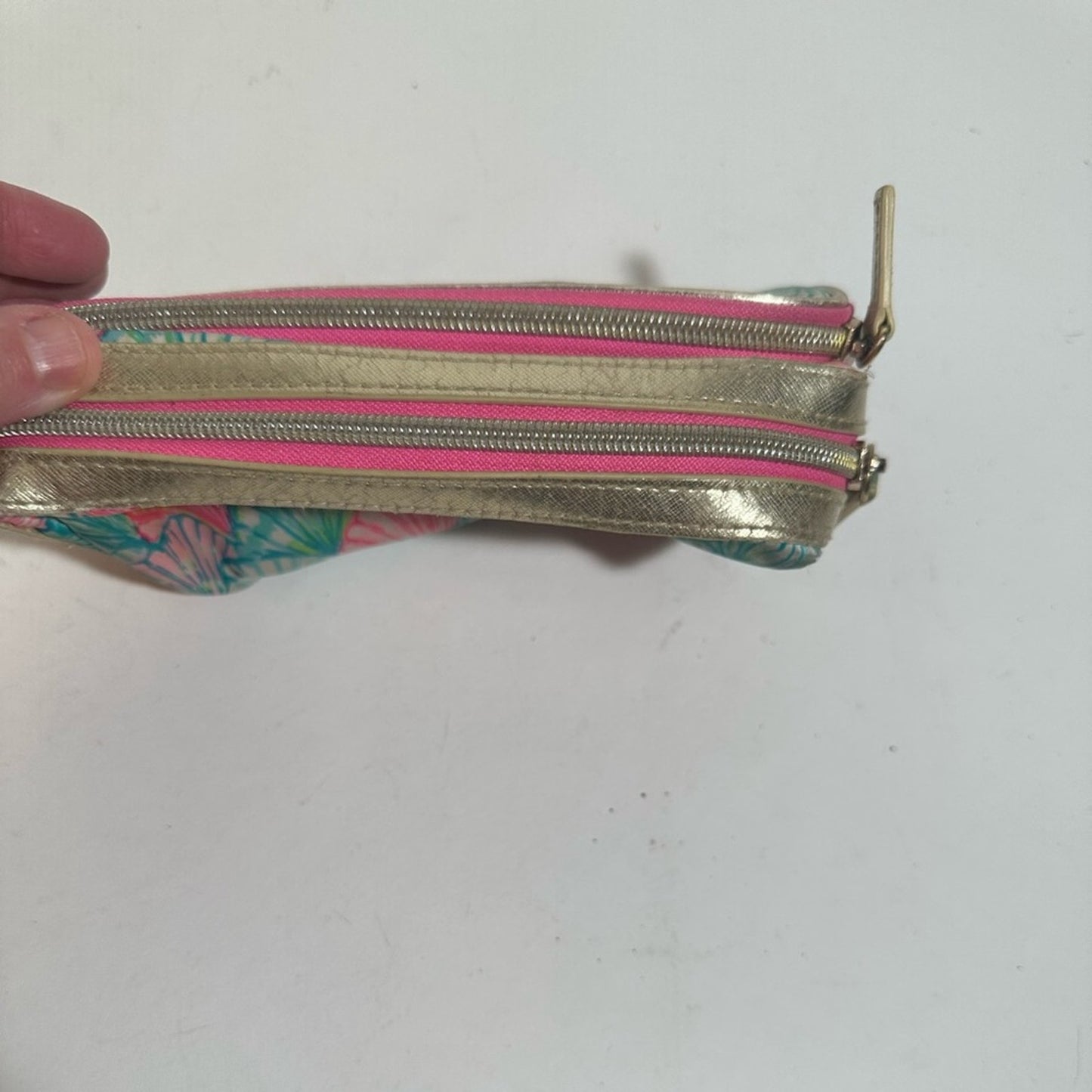 Lilly Pulitzer Shell Makeup Bag