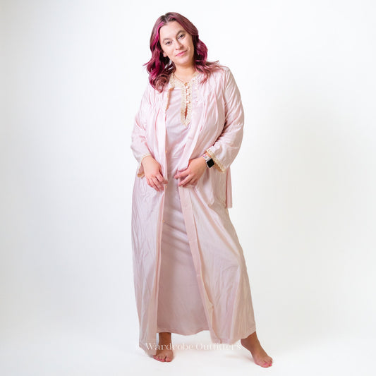 Vintage 60's Dixie Belle Nightgown and Robe