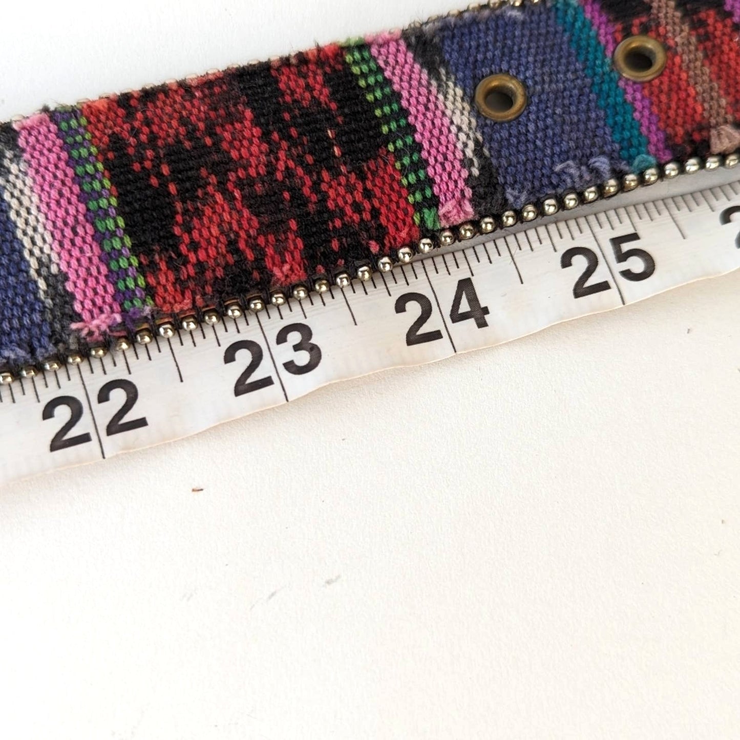 Vintage Tapestry Neon Belt