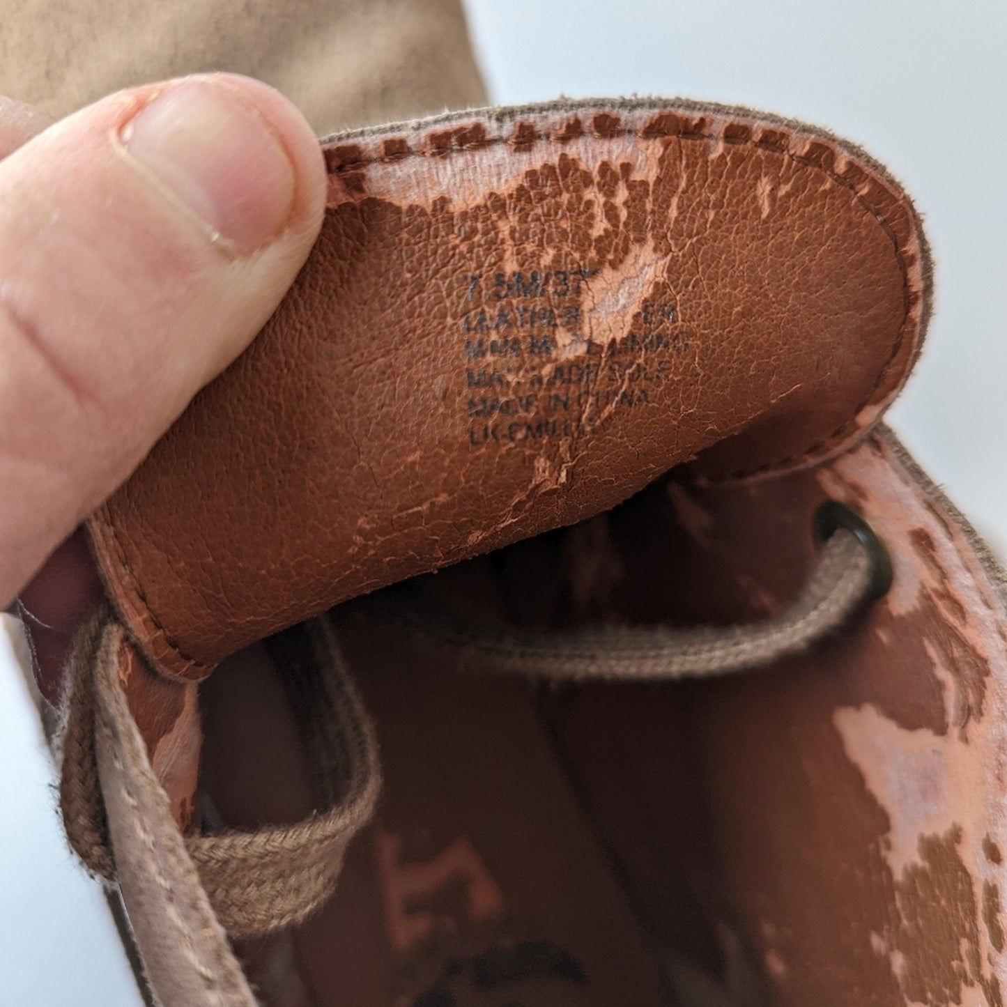 Lucky Brand Brown Suede Emillia Chukka Boots -7.5