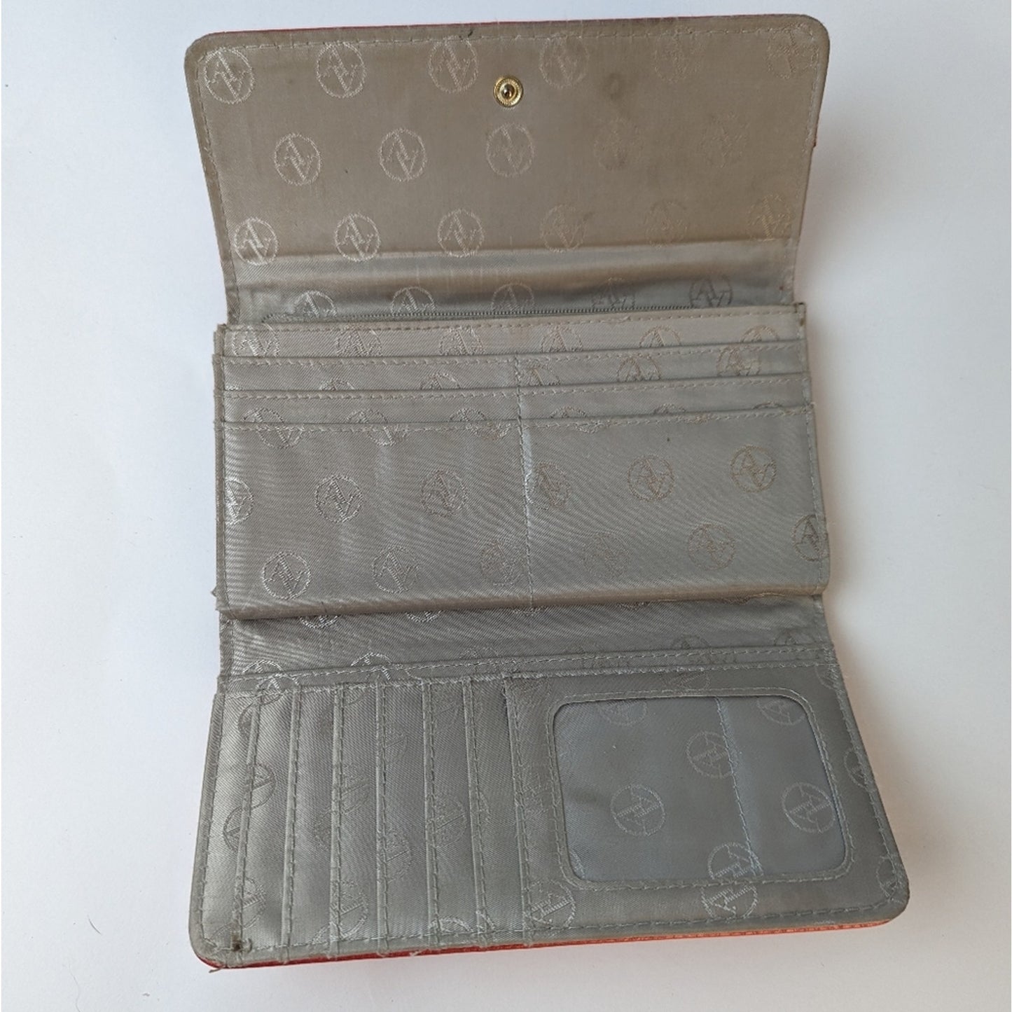 Adrienne Vittadini Pebbled Leather Wallet