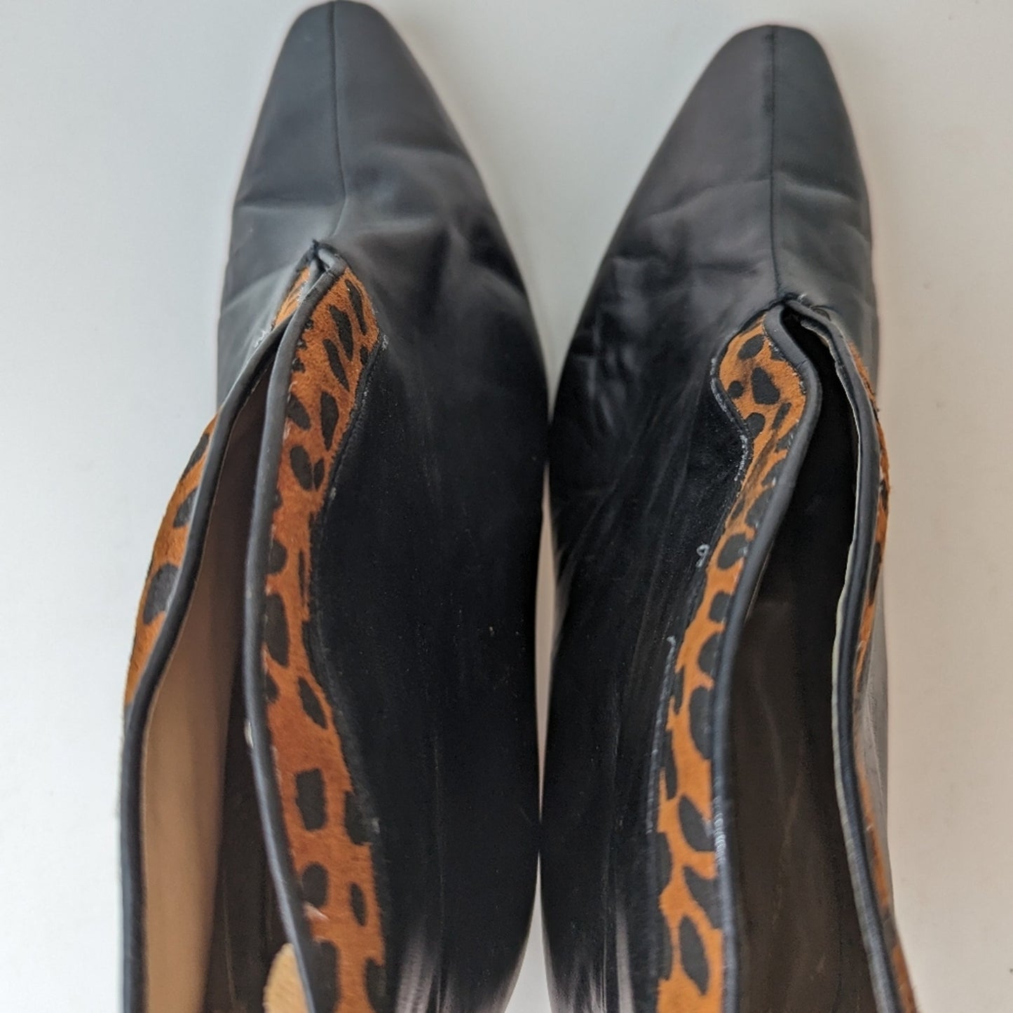 Vintage 80's Stefani Leather Ankle Boots - 7M